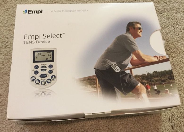 EMPI Select w/all supplies included - only $178.95 with free Fast shipping  and Charger with 4