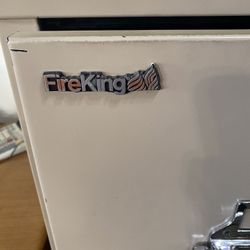 Fire King File Cabinet 