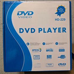 DVD Video, DVD Player Digital Versital DVD Player Hi Speed USB JPEG Compatible..