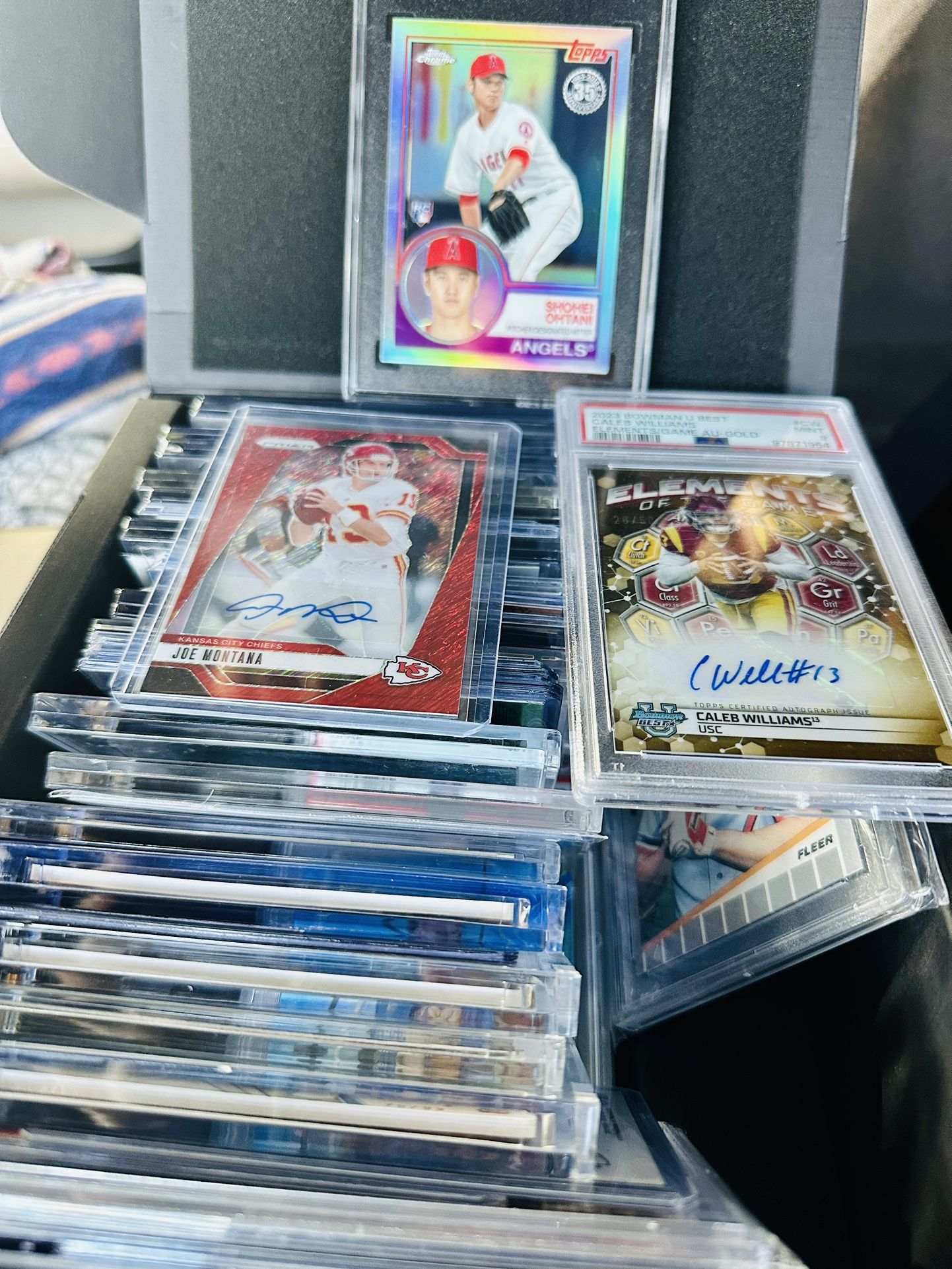 Sports Cards Rookie Mahomes Ohtani Bo Nix over 30 Cards