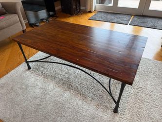 Wooden Coffee table 52” L × 28” W × 19.5” H