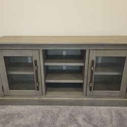 Gray TV Stand