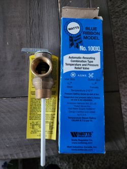 Temp. And Pressure Valve