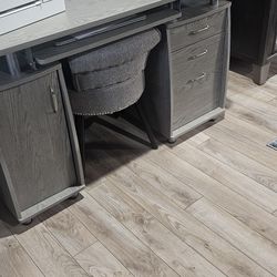 Grey Desk 