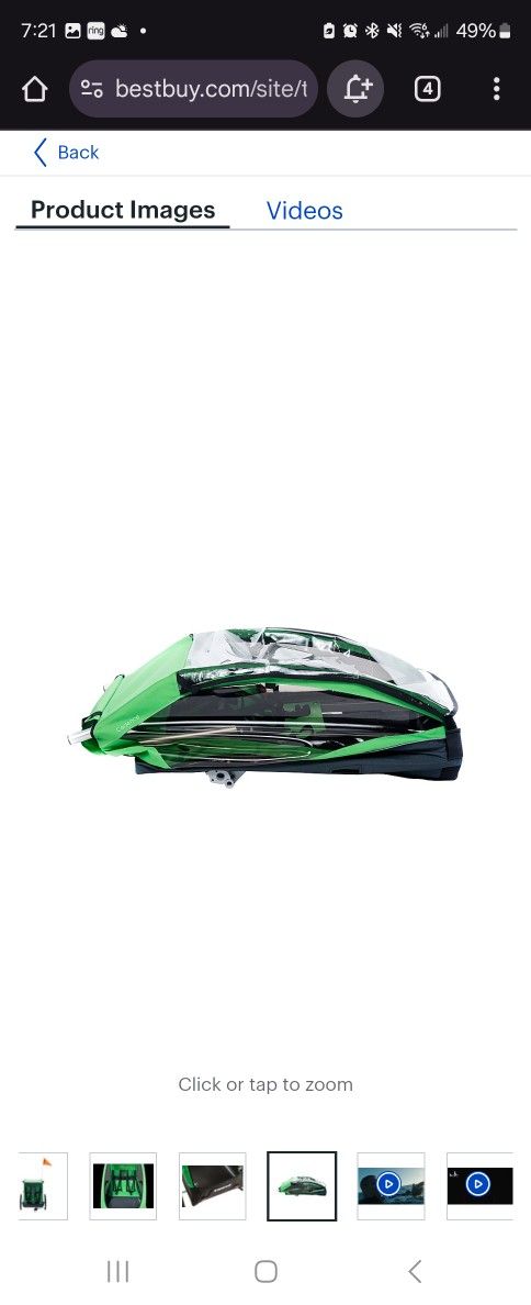 Thule - Cadence 2-seat Bike Trailer- Compact