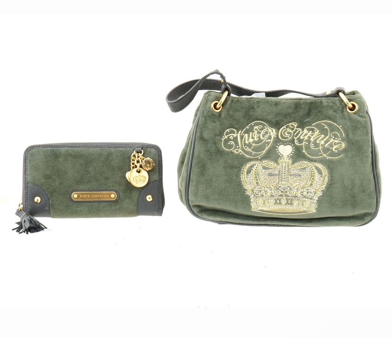 Juicy Couture Velour Purse Set