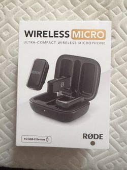 RØDE Wireless Micro Ultra-Compact Wireless Microphone for USB-C