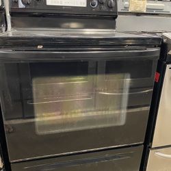 Black Glasstop Stove