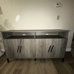 Modern grey console table