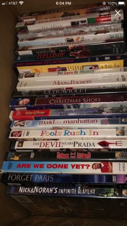 Lot 2 of 20 DVDs