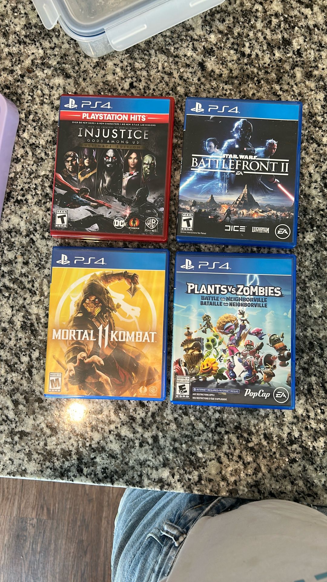 PS4 Games Various