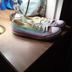 Rainbow Converse Shoes