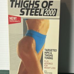Platinum Series Hips Thighs of Steel 2000 (VHS, 1994) Vintage Exercise Video 