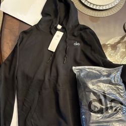 Alo Hoodie Black 
