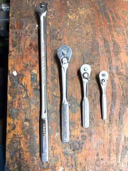 Vintage Craftsman USA ratchet set