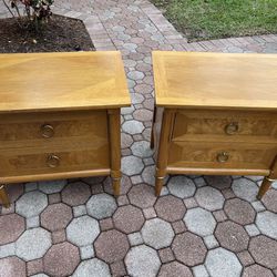 Solid Wood End Tables. - 2