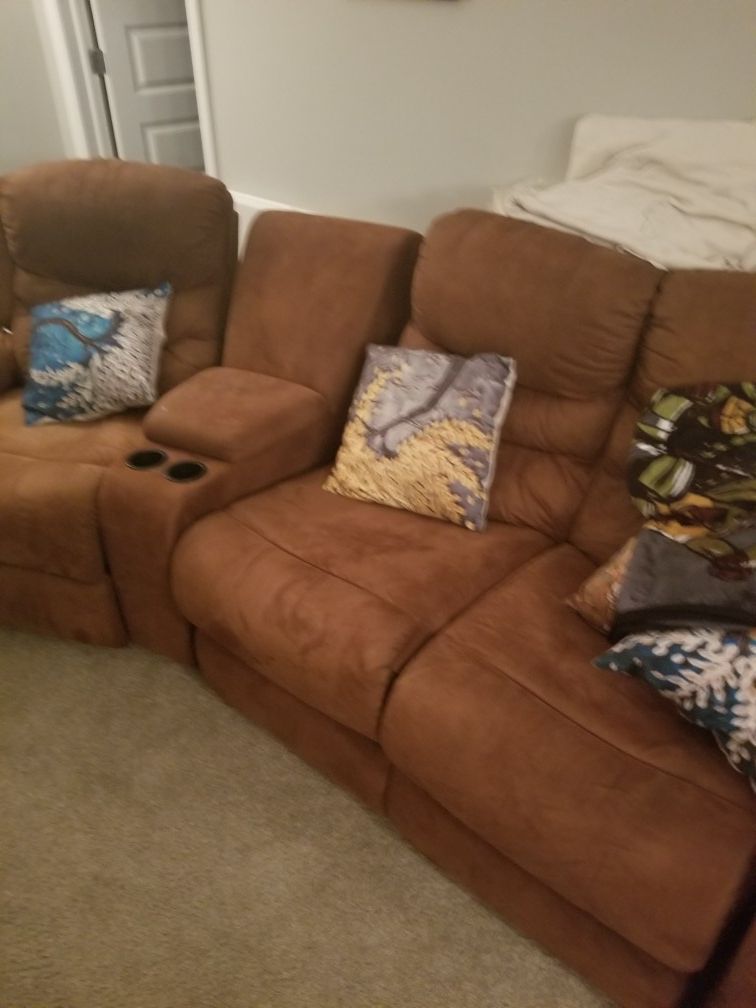 Microfiber Suede Couch