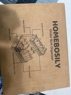 New Homebosily Under Sink Organizer