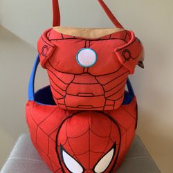 2 Easter Baskets (Spiderman, Avenger)