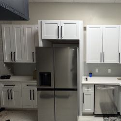TWO separate Kitchen Cabinets 