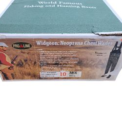 Nwt! Pro Line Widgeon Neoprene Chest Wader Size 10 (Men's)
