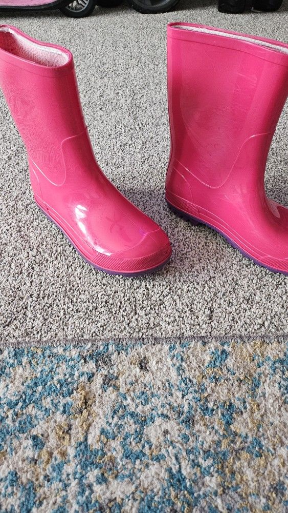Girl's Rain Boots Size 13