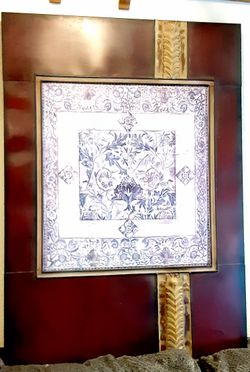 Metal picture Length 33.5" Height 47"