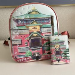 Spirited Away Backpack And Wallet 
