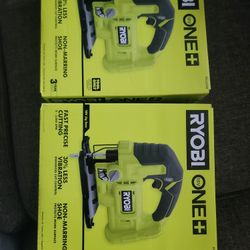 RYOBI 18V ONE + JIG DAE  (TOOL ONLY)NEW $70  EACH 