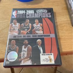 Spurs 2004-2005 Championship DVD