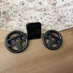 Nintendo Switch Stand And Two Steering Wheels