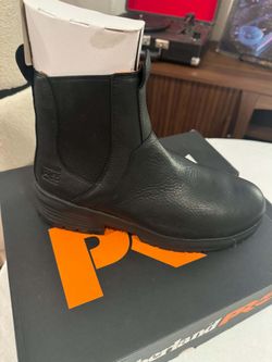Chelsea work boots. Size 10 women