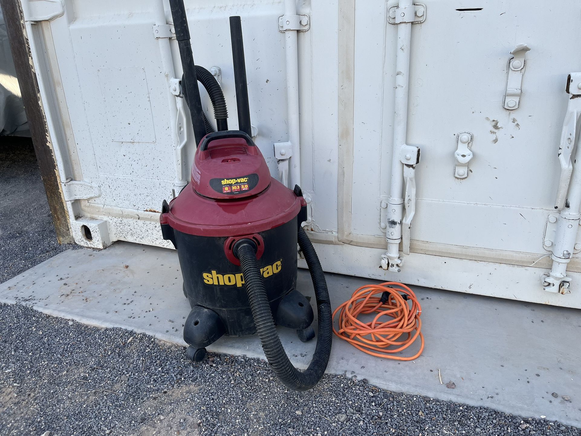 Shop Vac And Extension Cord