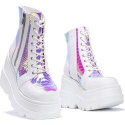 Size 7 Rave Shoes/Platform Boots