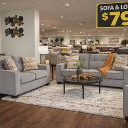 Sofa & Loveseat Set – Only $799 🛋️🔥