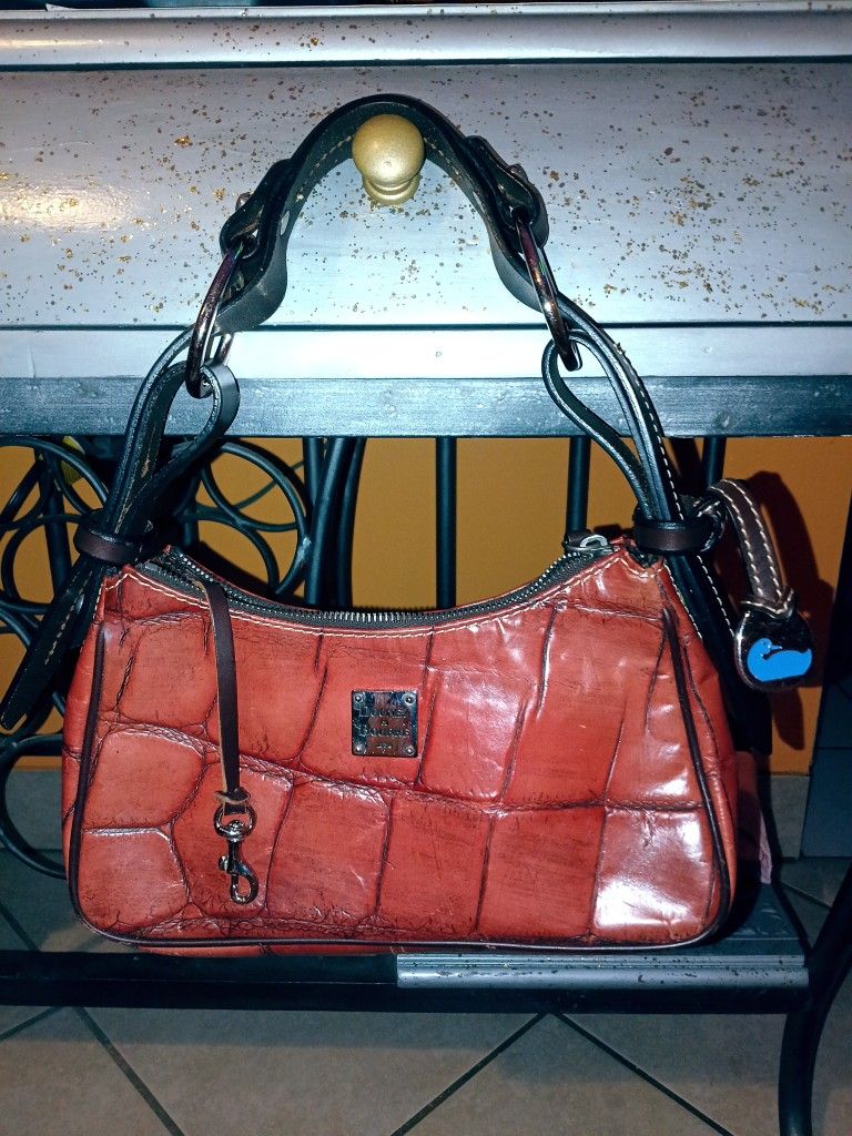 Authentic Dooney & Bourke Croc Bag