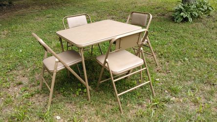 SAMSONITE Card Table & Chairs