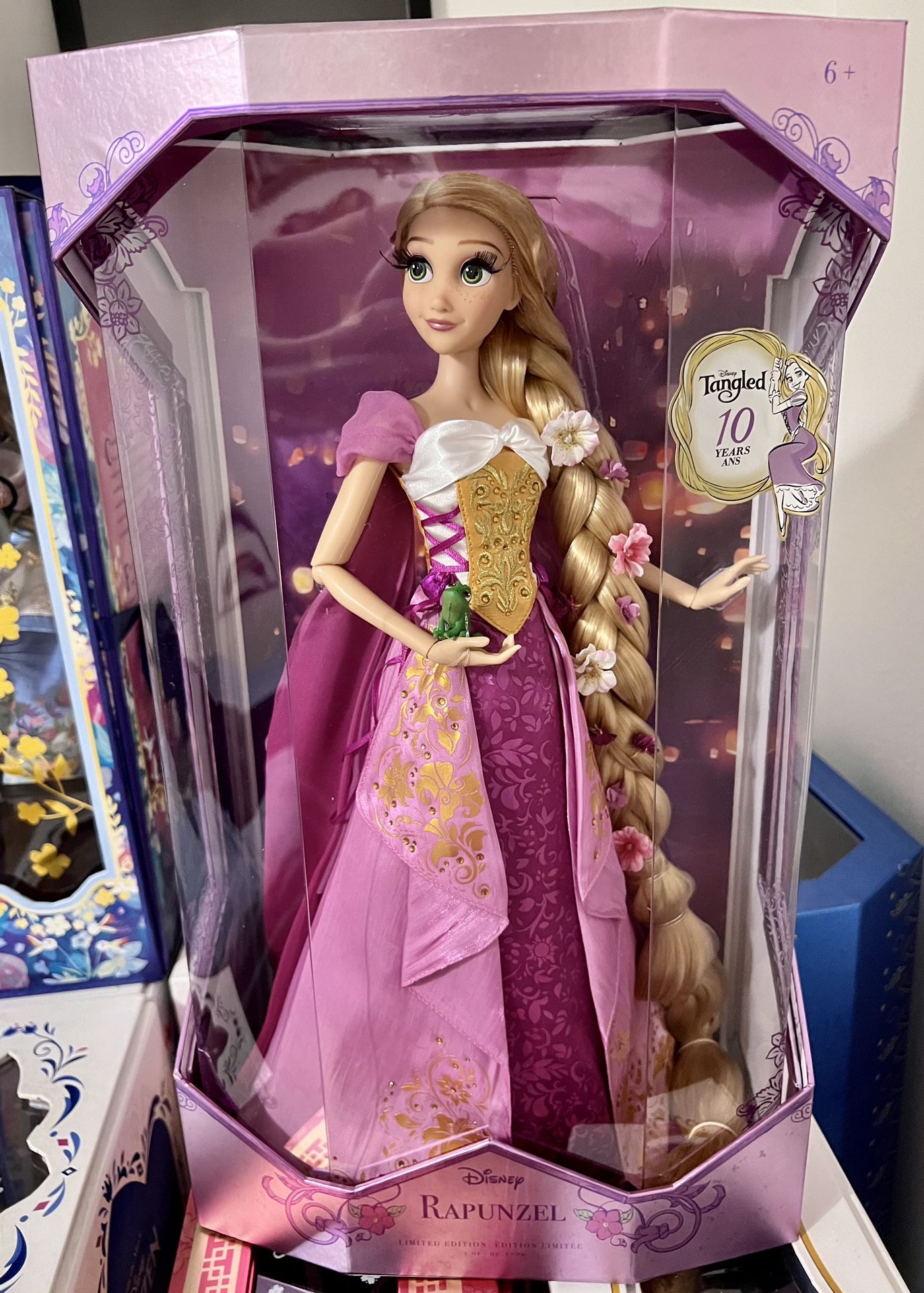 Disney Store Limited Edition 17” Tangled Rapunzel 10 Year