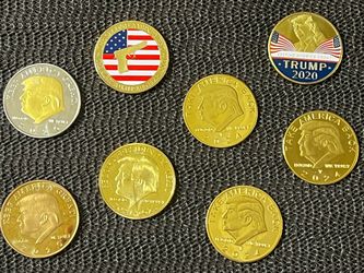 Trump Commemorative/ Novelty Coin Collection – Set of 8