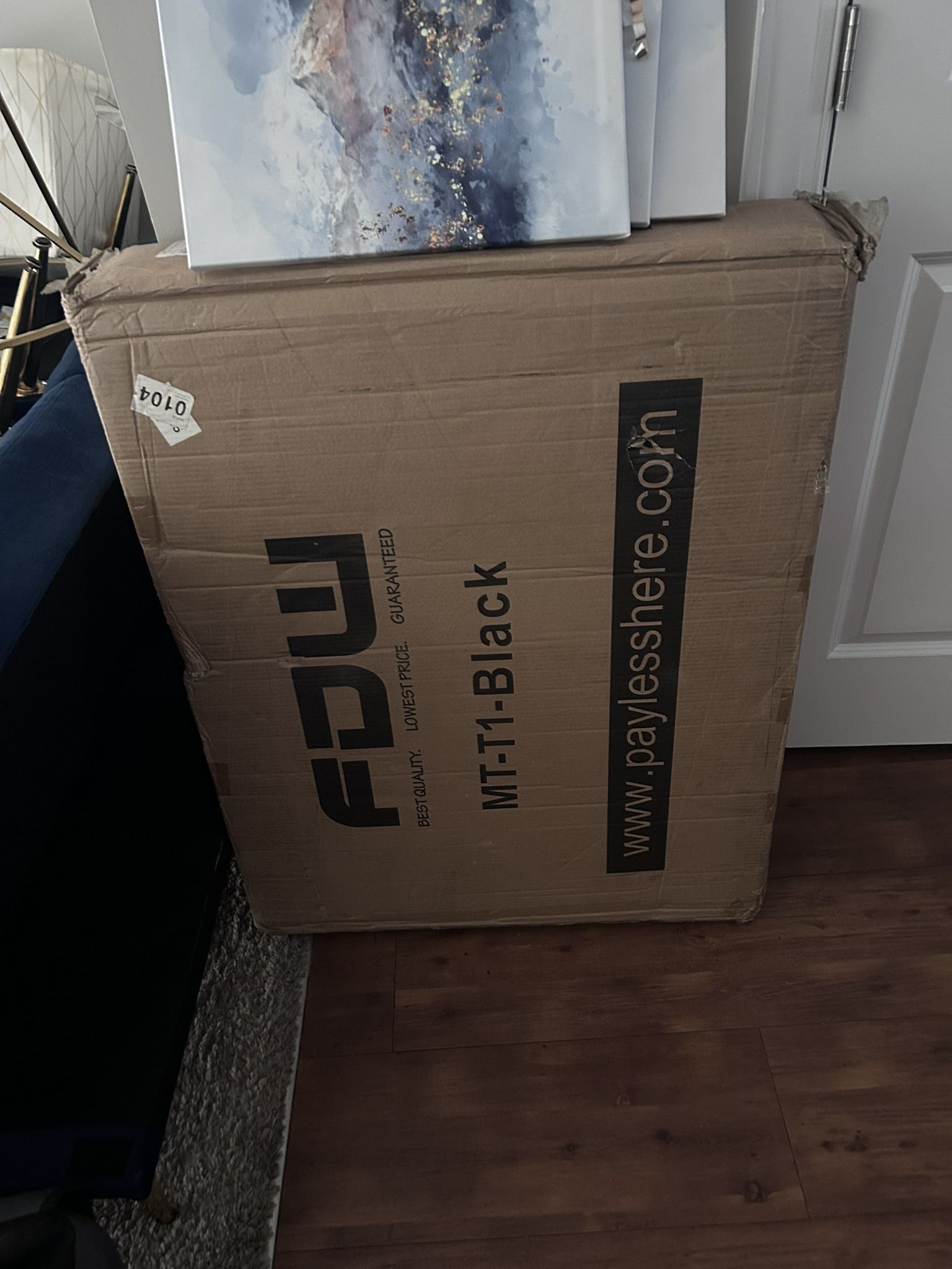 Black Massage Table
