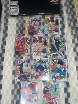 Round one . One piece promo cards / SHIRT TOO