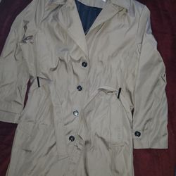 Womans  Long Calvin Clain  Coat 