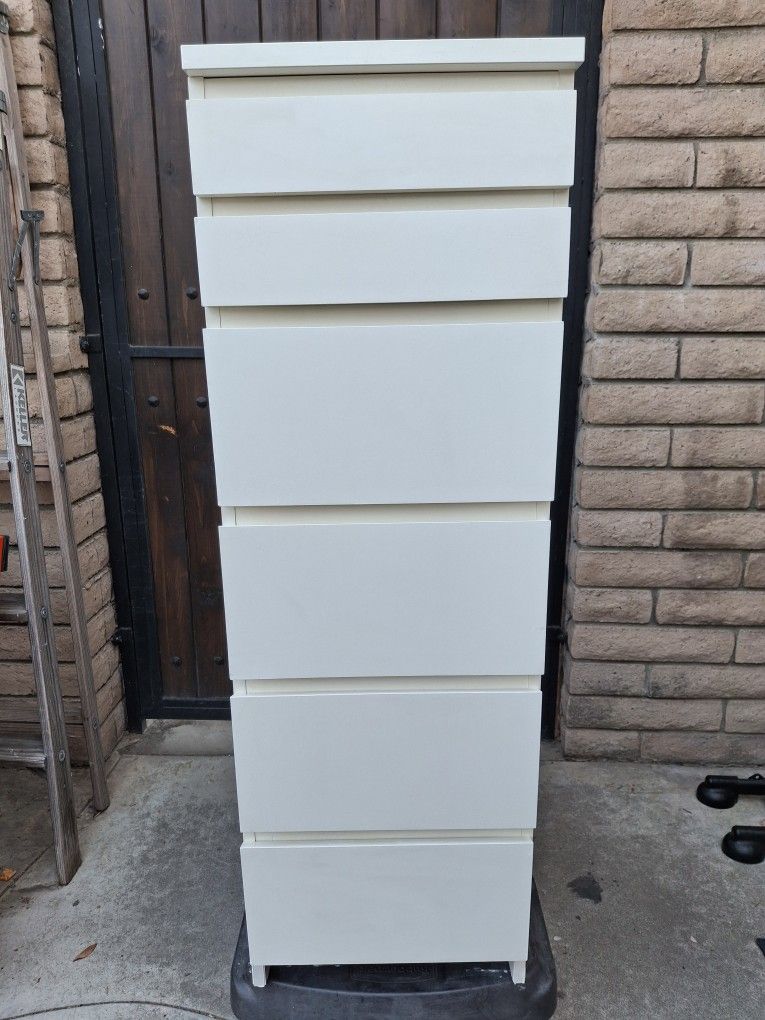Ikea Malm 6 Dresser Drawer Drawers With Mirror