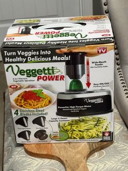 Veggetti Power 4 in 1 Electrical Spiralizer