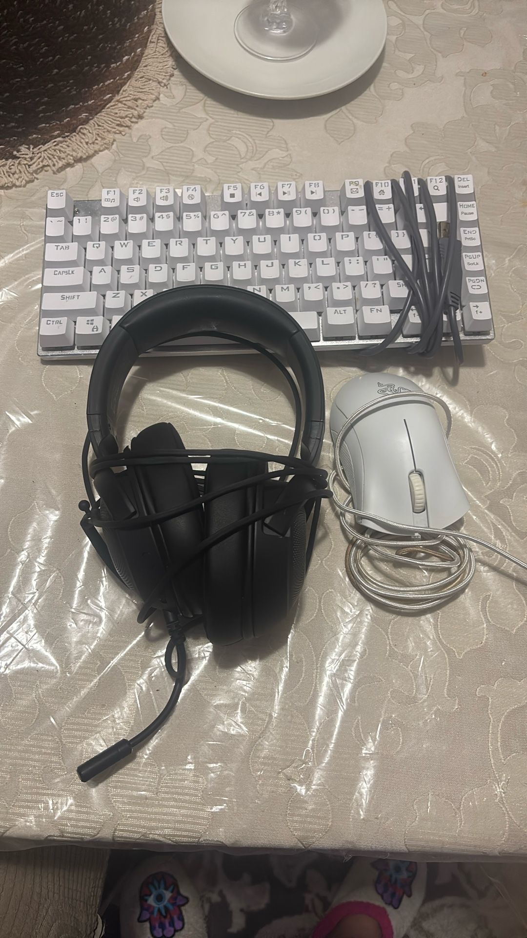 Gaming Keyboard,headphone And Mouse