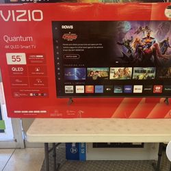 55 Tv $55 Down Financing Free Delivery Six Month Warranty 55 Vizio 4K Smart Hdtv Qled 