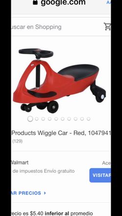 Red wiggle car