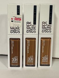 3 New Maybelline Super Stay Up to 30H  Concealer