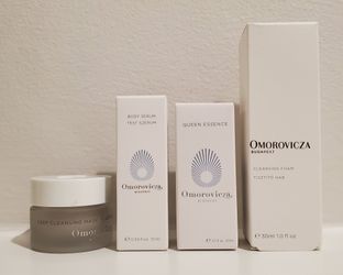 NEW Omorovicza Deep Cleaning Mask, Body Serum, Queen Essence, and Cleansing Foam
