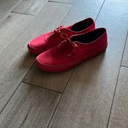 Limited Edition ALL RED VANS
